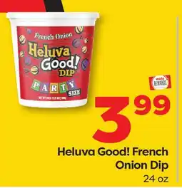 Weis Markets Heluva Good! French Onion Dip offer