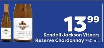 Weis Markets Kendall Jackson Vitners Reserve Chardonnay offer