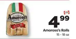Weis Markets Amoroso's Rolls offer