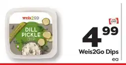 Weis Markets Weis2Go Dips offer