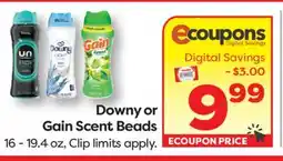 Weis Markets Downy or Gain Scent Beads offer