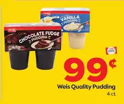 Weis Markets Weis Quality Pudding offer