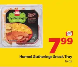 Weis Markets Hormel Gatherings Snack Tray offer