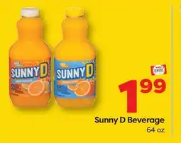 Weis Markets Sunny D Beverage offer
