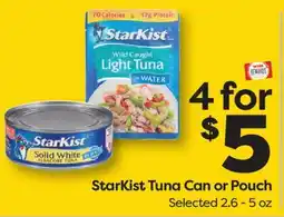 Weis Markets StarKist Tuna Can or Pouch offer