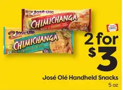 Weis Markets José Olé Handheld Snacks offer