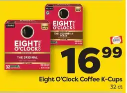 Weis Markets Eight O'Clock Coffee K-Cups offer