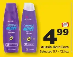 Weis Markets Aussie Hair Care offer