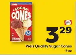 Weis Markets Weis Quality Sugar Cones offer