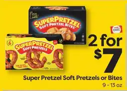 Weis Markets Super Pretzel Soft Pretzels or Bites offer