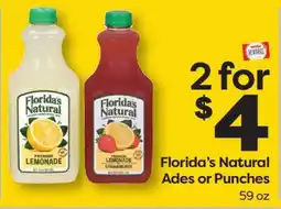 Weis Markets Florida's Natural Ades or Punches offer