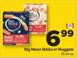 Weis Markets Big Mozz Sticks or Nuggets offer