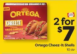Weis Markets Ortega Cheez-It Shells offer
