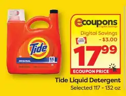 Weis Markets Tide Liquid Detergent offer