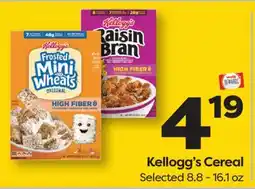 Weis Markets Kellogg's Cereal offer