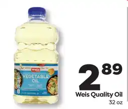 Weis Markets Weis Quality Oil offer