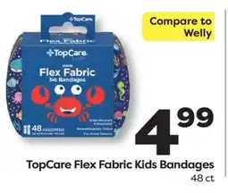 Weis Markets TopCare Flex Fabric Kids Bandages offer
