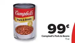 Weis Markets Campbell's Pork & Beans offer