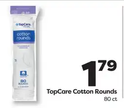 Weis Markets TopCare Cotton Rounds offer