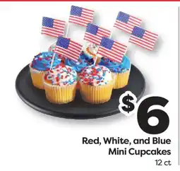 Weis Markets Red, White, and Blue Mini Cupcakes offer