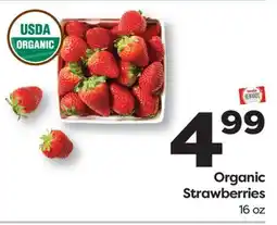 Weis Markets Organic Strawberries offer