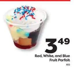Weis Markets Red, White, and Blue Fruit Parfait offer