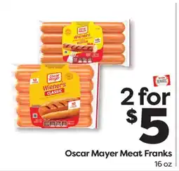 Weis Markets Oscar Mayer Meat Franks offer