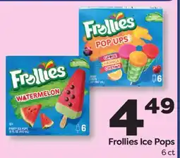Weis Markets Frollies Ice Pops offer