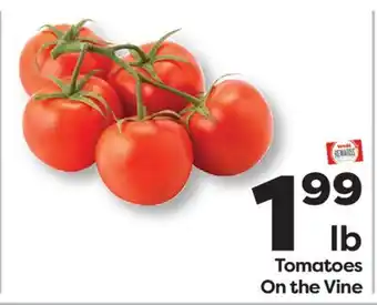 Weis Markets Tomatoes On the Vine offer
