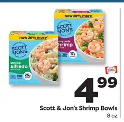 Weis Markets Scott & Jon's Shrimp Bowls offer