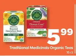 Weis Markets Traditional Medicinals Organic Teas offer