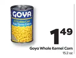 Weis Markets Goya Whole Kernel Corn offer