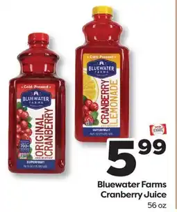 Weis Markets Bluewater Farms Cranberry Juice offer