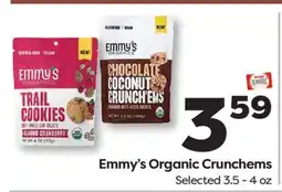 Weis Markets Emmy's Organic Crunchems offer