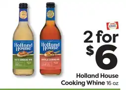 Weis Markets Holland House Cooking Whine offer