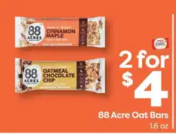 Weis Markets 88 Acre Oat Bars offer