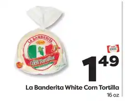 Weis Markets La Banderita White Corn Tortilla offer