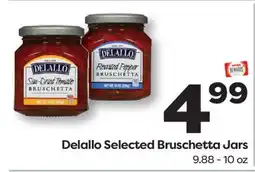 Weis Markets Delallo Selected Bruschetta Jars offer