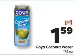 Weis Markets Goya Coconut Water offer