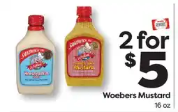 Weis Markets Woebers Mustard offer
