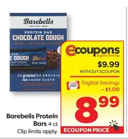 Weis Markets Barebells Protein Bars offer
