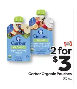 Weis Markets Gerber Organic Pouches offer