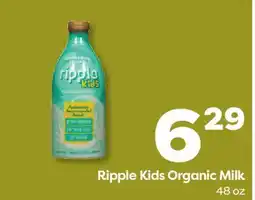 Weis Markets Ripple Kids Organic Milk offer