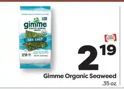 Weis Markets Gimme Organic Seaweed offer