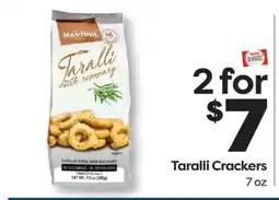 Weis Markets Taralli Crackers offer
