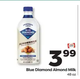 Weis Markets Blue Diamond Almond Milk offer