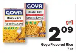 Weis Markets Goya Flavored Rice offer