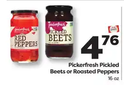 Weis Markets Pickerfresh Pickled Beets or Roasted Peppers offer