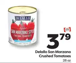 Weis Markets Delallo San Marzano Crushed Tomatoes offer