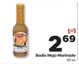 Weis Markets Badia Mojo Marinade offer